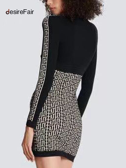 DesireFair Trendy Slim Casual Kleid